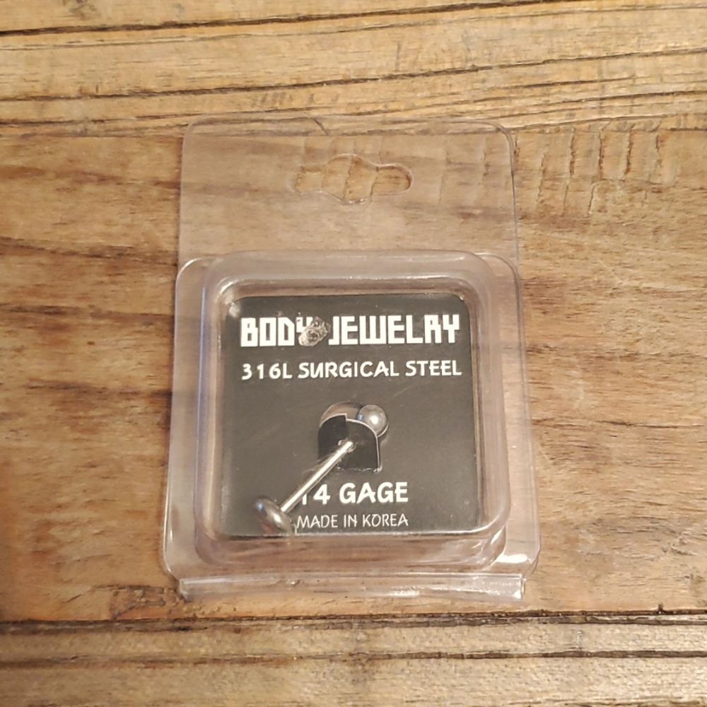 Body Jewelry 316L surgical steel 'The Rolling Stones' like piercing jewelry